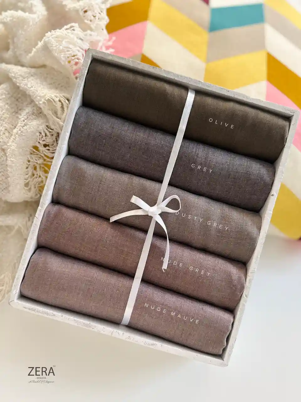 Premium Linen Textured Viscose Cotton thumbnail 3