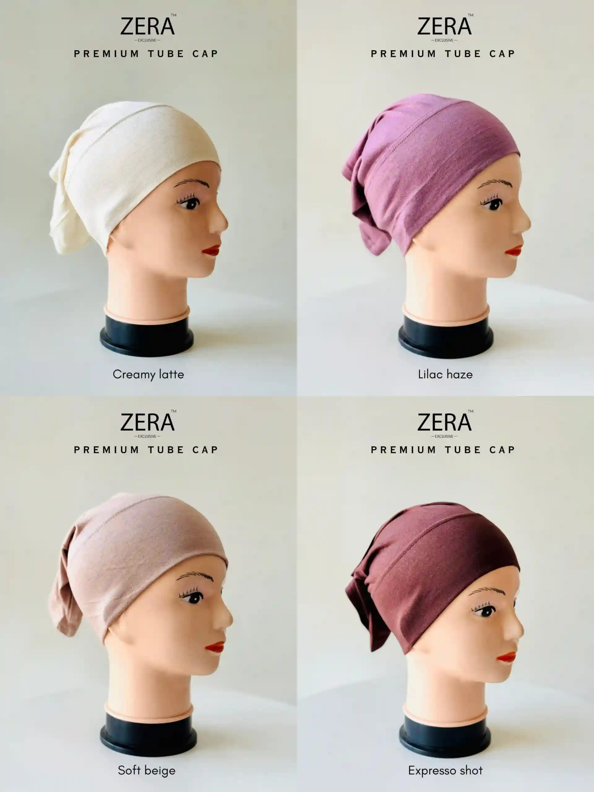 PREMIUM MALAYSIAN  BAMBOO JERSEY TUBE CAP thumbnail 3